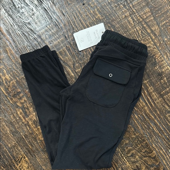 Bombshell Black Jogger Pants with Pocket - Picture 3 of 3